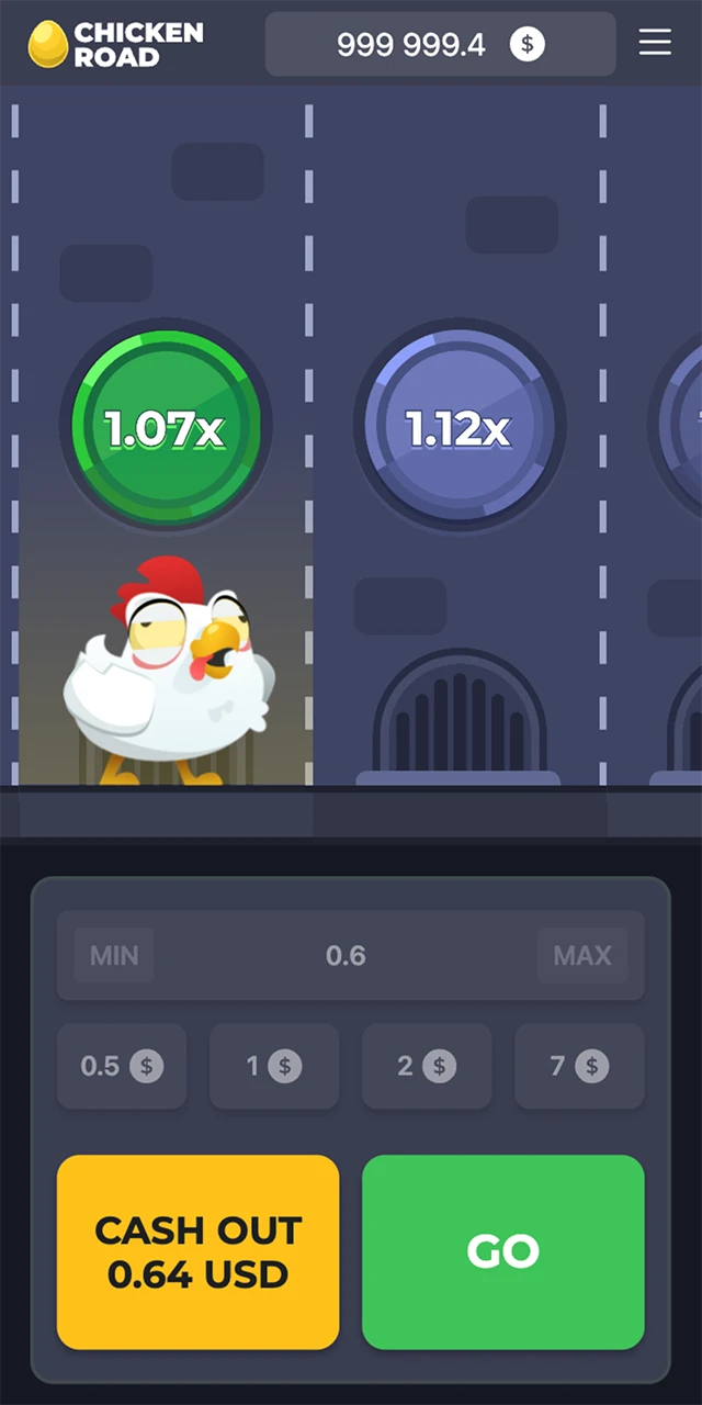 A new round in the Chicken Road game from Melbet casino.