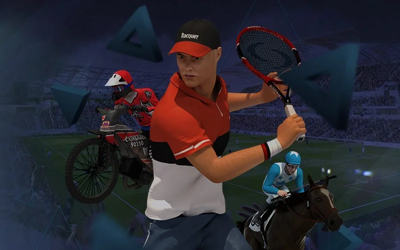 Try your luck betting on virtual tennis at Melbet.
