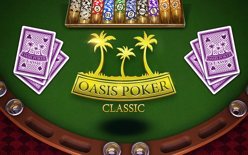 Play Oasis Poker at Melbet Casino.