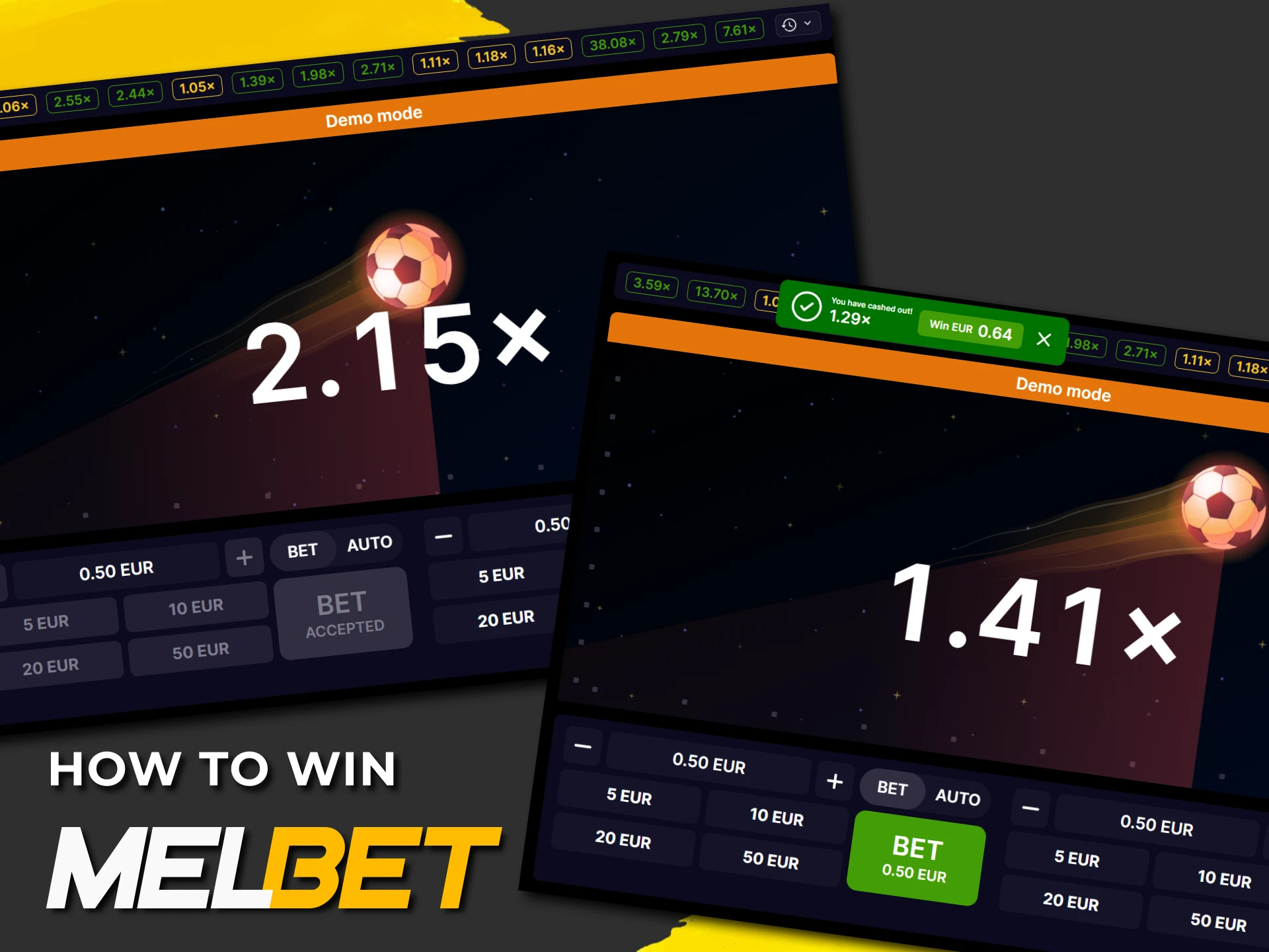 Check out the tips on how to win crash games at Melbet.